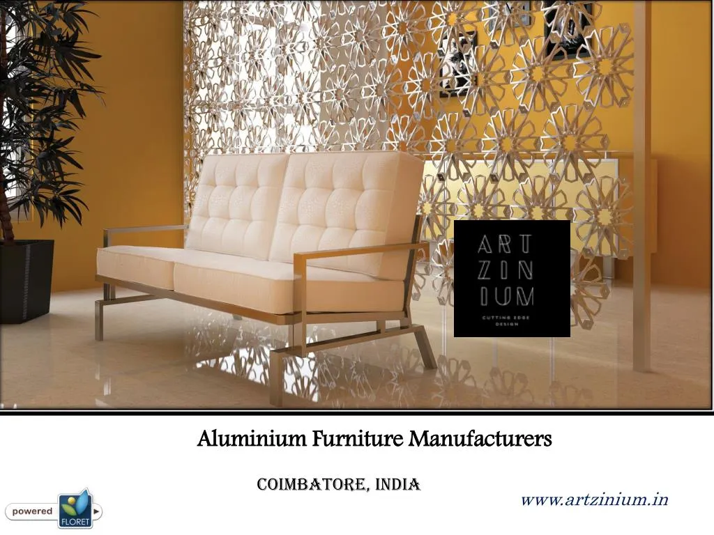 aluminium furniture manufacturers