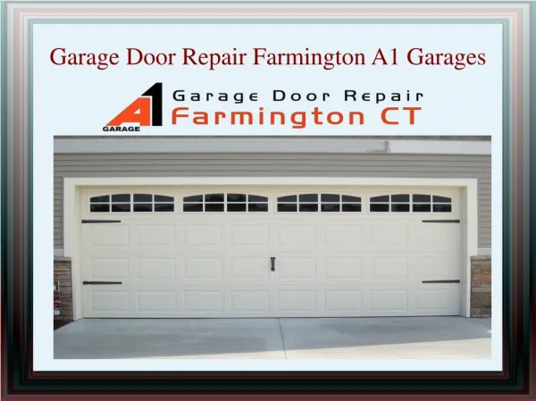 Garage Door Repair Farmington
