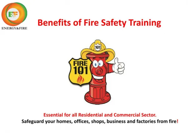 Benefits of Fire Safety Training