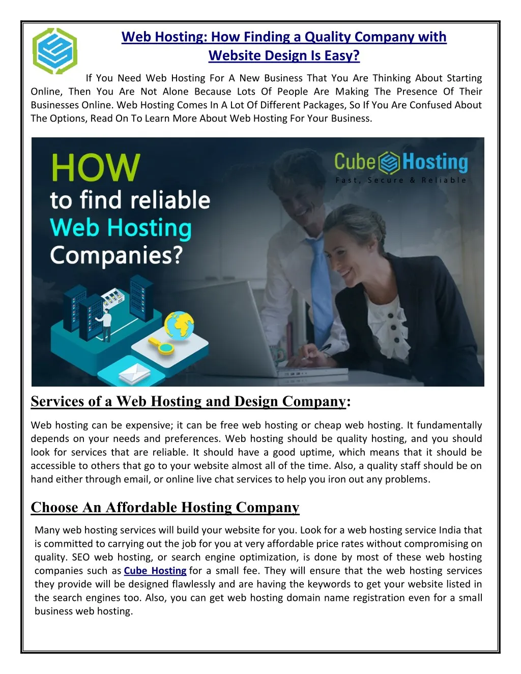 web hosting how finding a quality company with