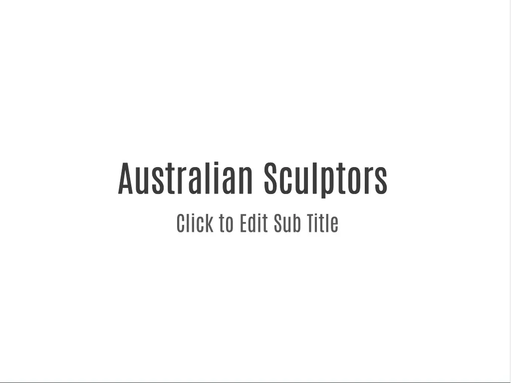 australian sculptors australian sculptors click