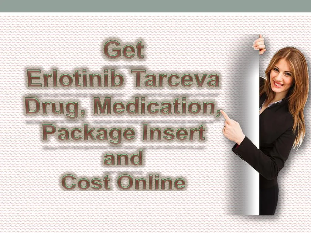 get erlotinib tarceva drug medication package
