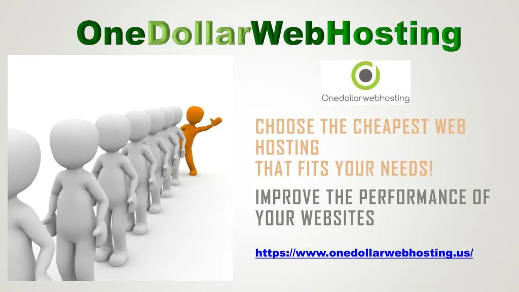 choose the cheapest web hosting that fits your needs improve the performance of your websites