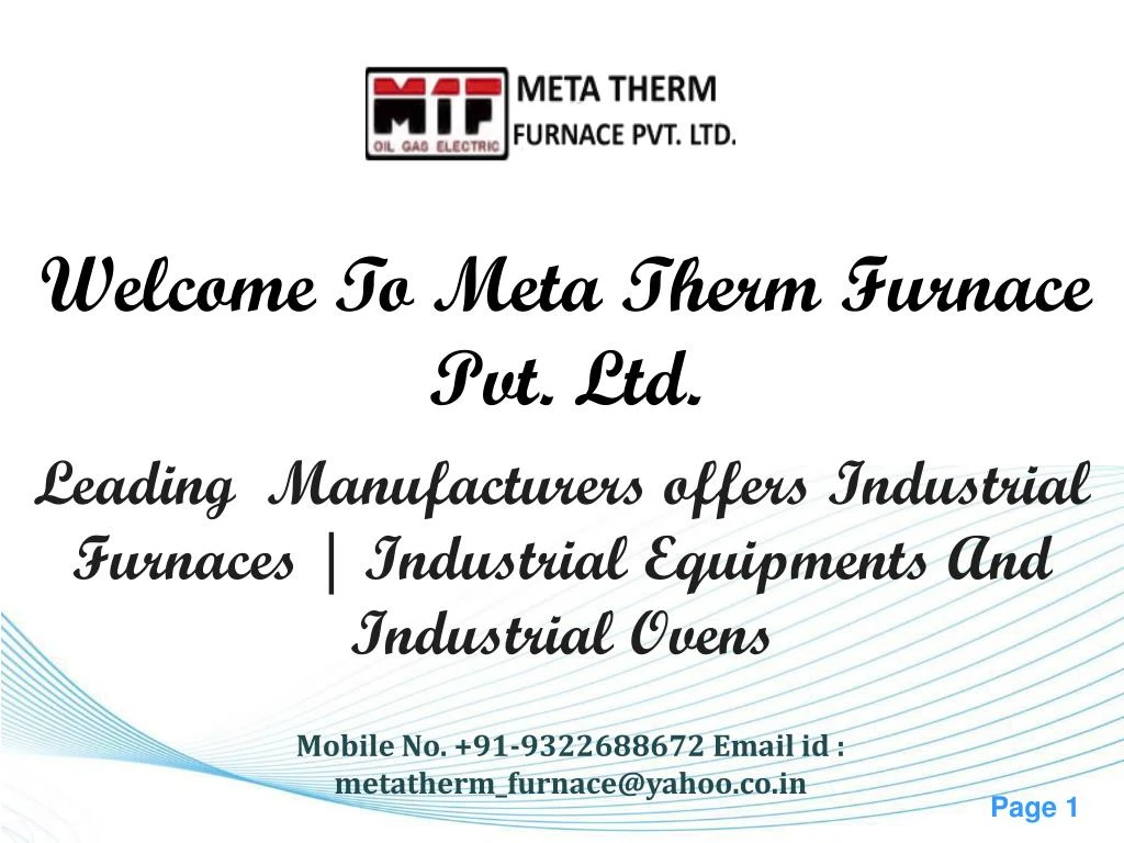 welcome to meta therm furnace pvt ltd