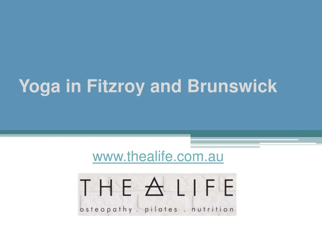 yoga in fitzroy and brunswick