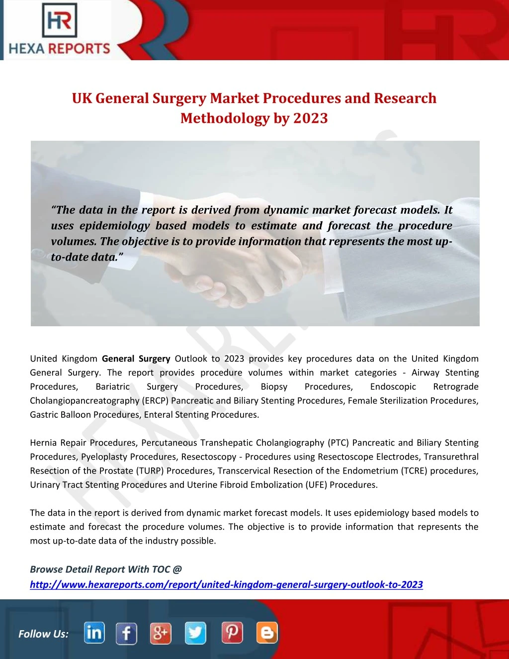 uk general surgery market procedures and research