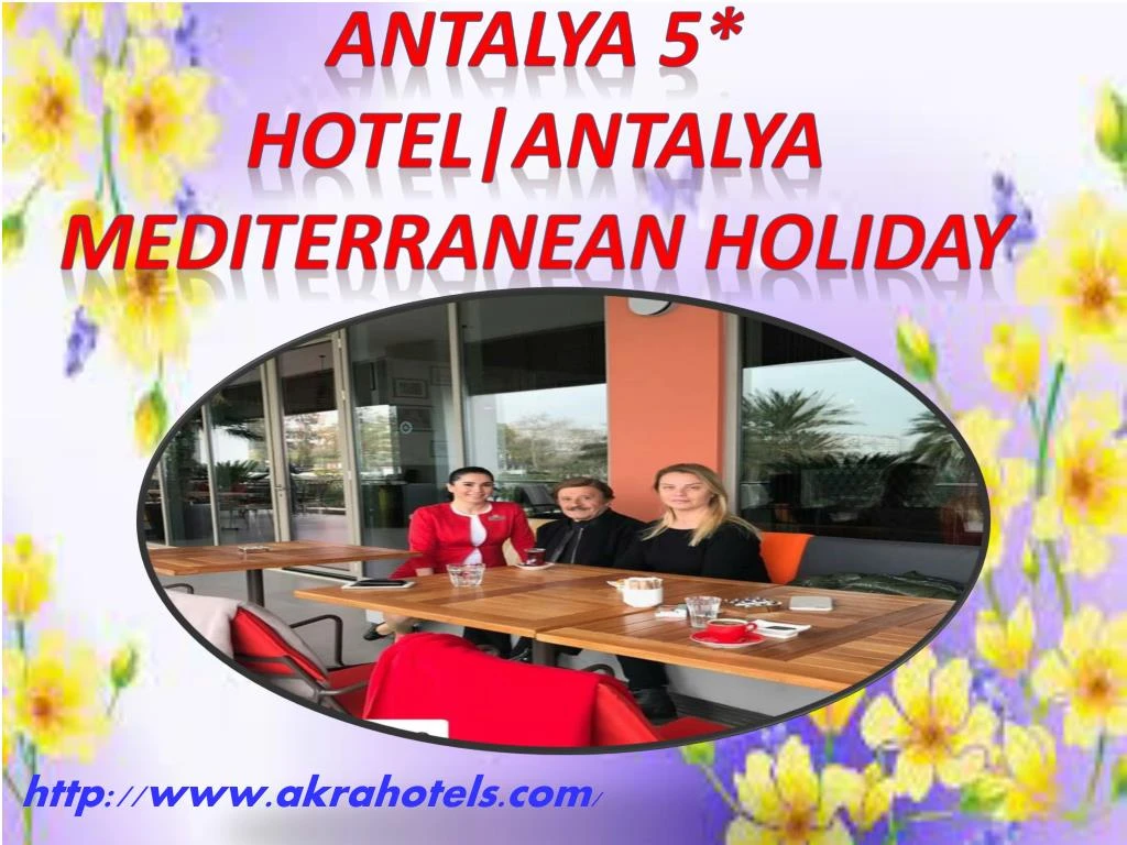 antalya 5 hotel antalya mediterranean holiday