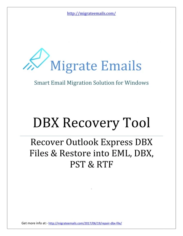 Repair DBX Files