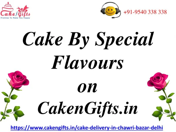 CakenGifts.in Offers Online Cake with Different Flavours