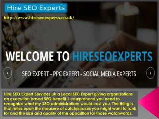 Hire SEO Expert Services uk