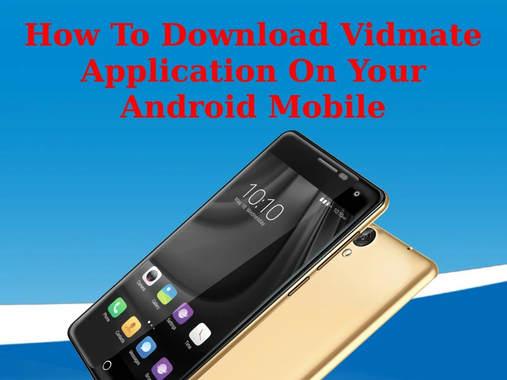 how to download vidmate application on your