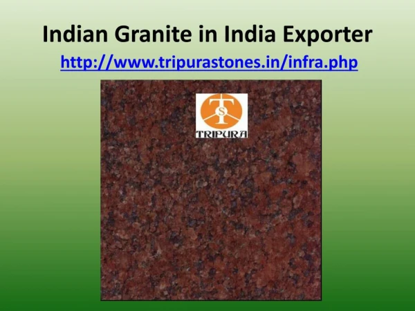 Indian Granite in India Exporter