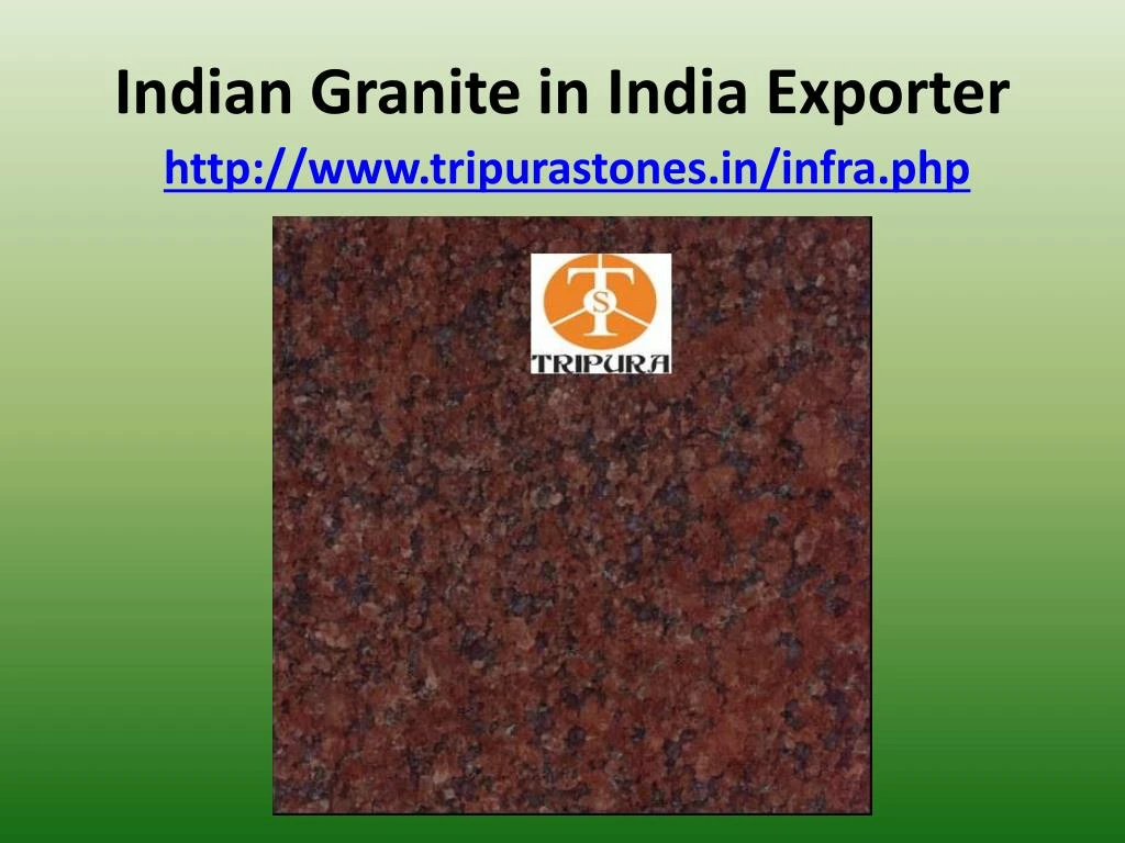 indian granite in india exporter