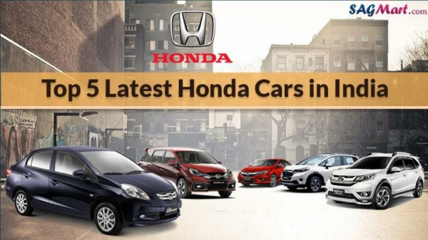 Check the Information of best Honda cars in India
