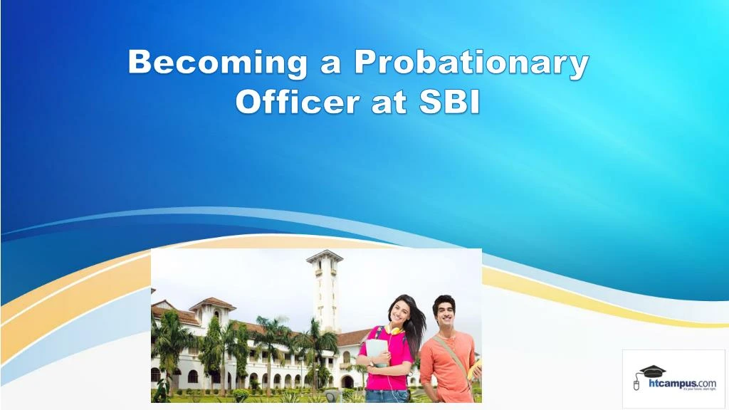 becoming a probationary officer at sbi