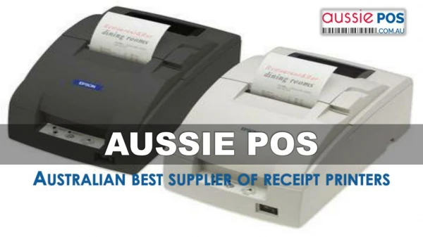 Choose the right receipt printer for your business with Aussie POS