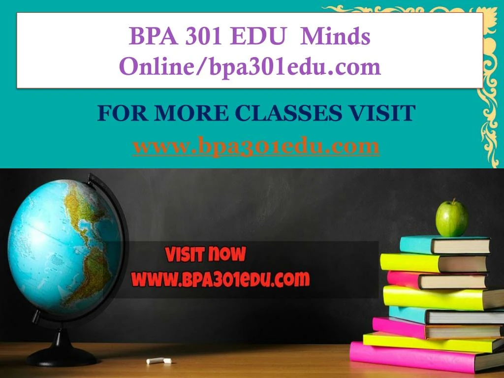 bpa 301 edu minds online bpa301edu com