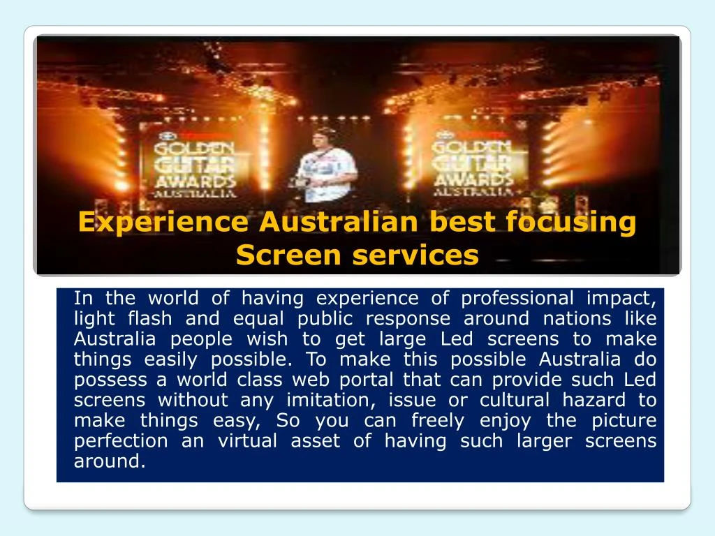experience australian best focusing screen services