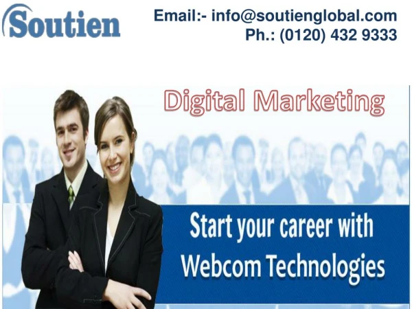 Get Certified By Digital Marketing Course in Noida | SEO Training | Soutien