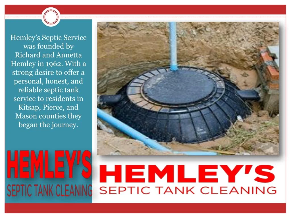 hemley s septic service was founded by richard