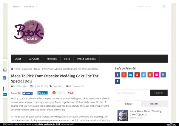 Affordable and Exciting Cupcakes Wedding Cakes