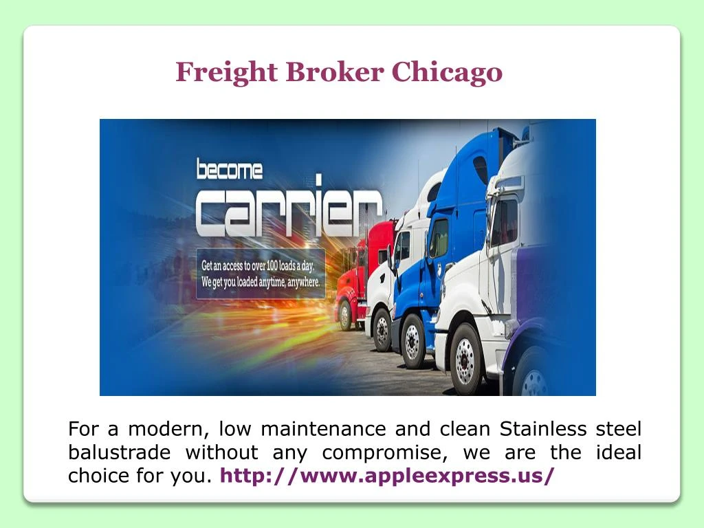 freight broker chicago