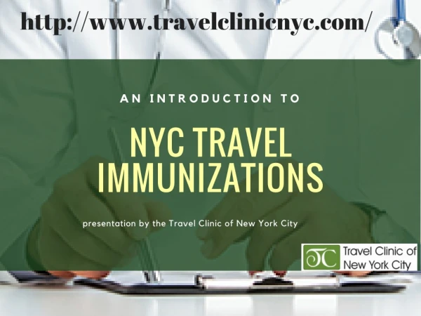 Things to know about Travel Vaccinations