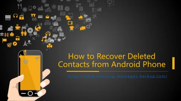 How to Recover Deleted Contacts from Android Phone