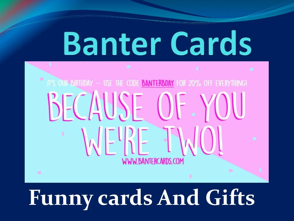 banter cards