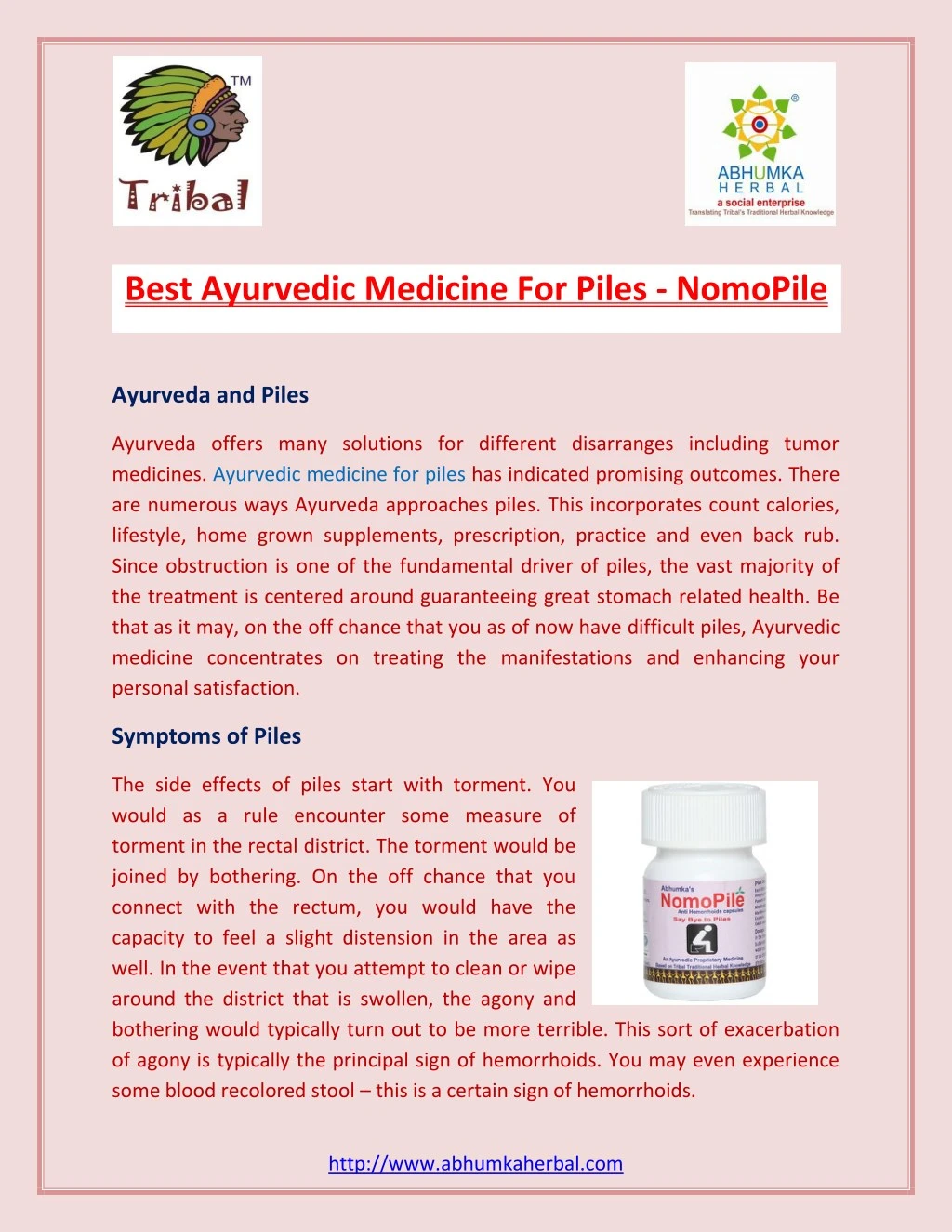 best ayurvedic medicine for piles nomopile