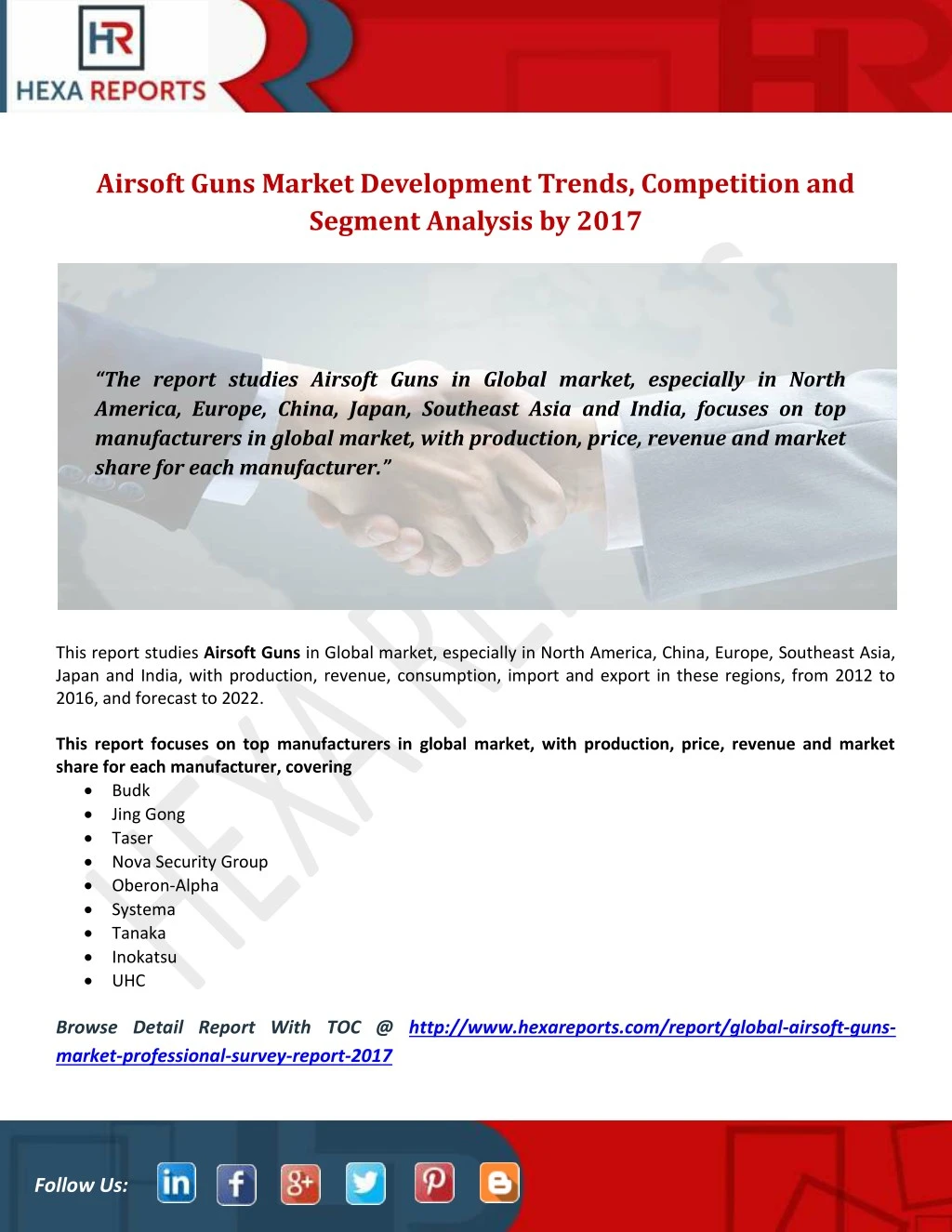 airsoft guns market development trends