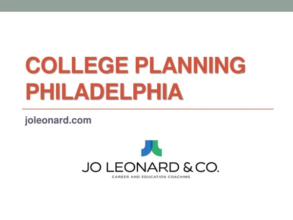 College Planning Philadelphia - joleonard.com