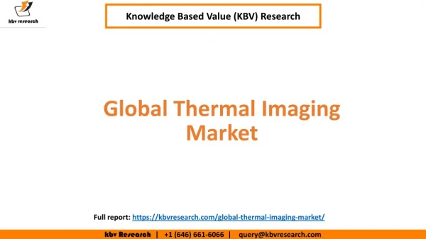 Global Thermal Imaging Market Growth