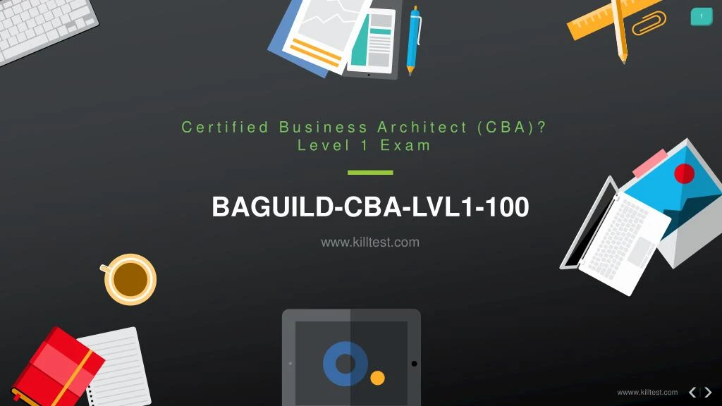 certified business architect cba level 1 exam
