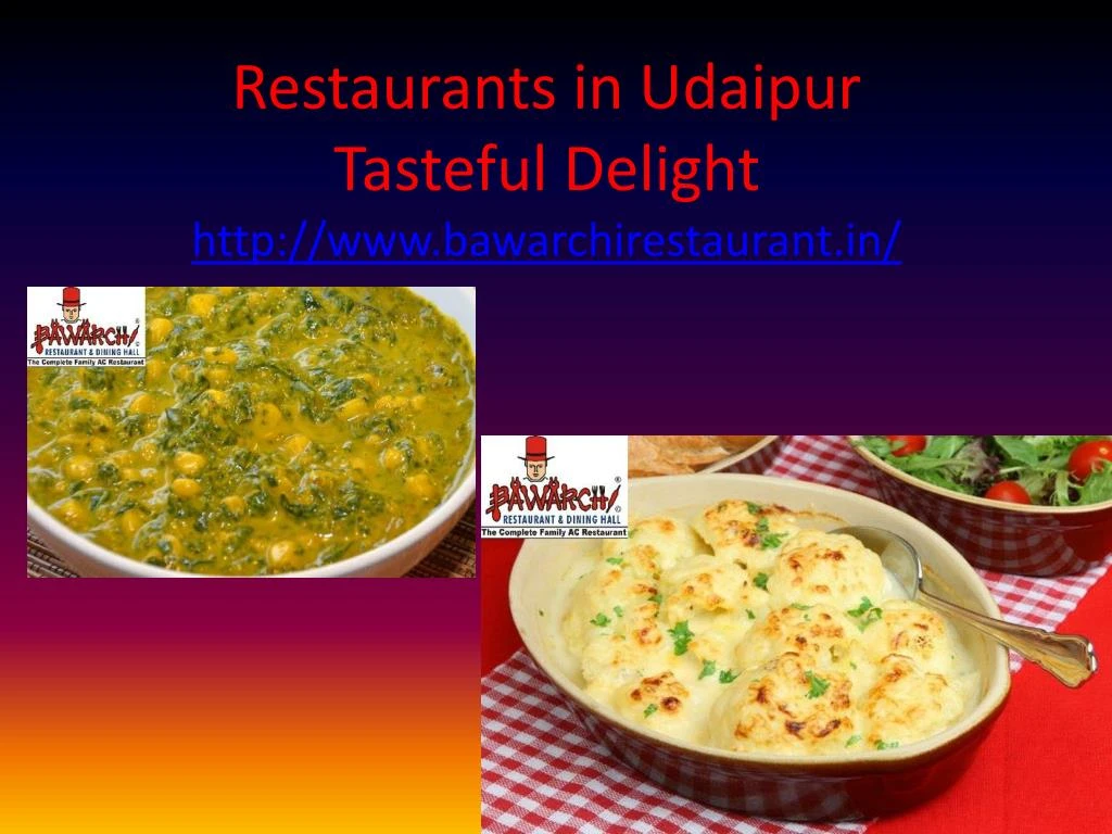 restaurants in udaipur tasteful delight