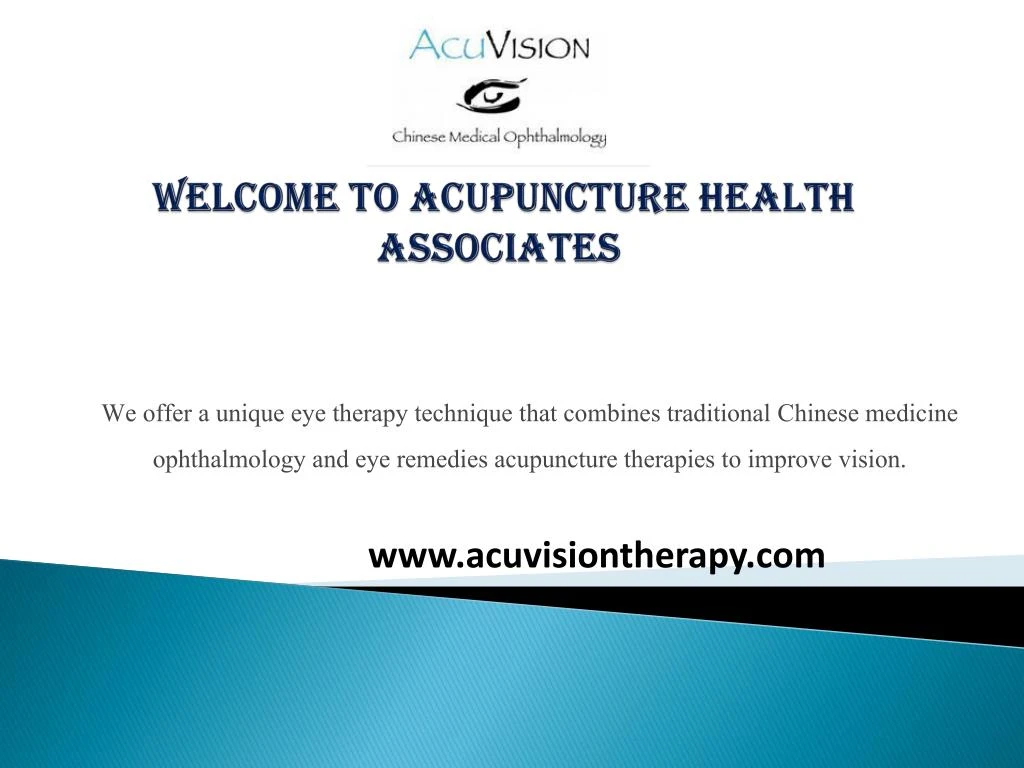 welcome to acupuncture health associates