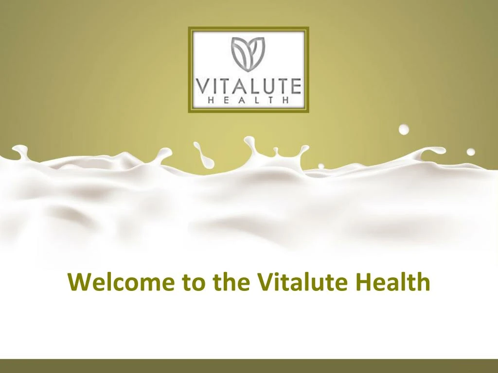 welcome to the vitalute health