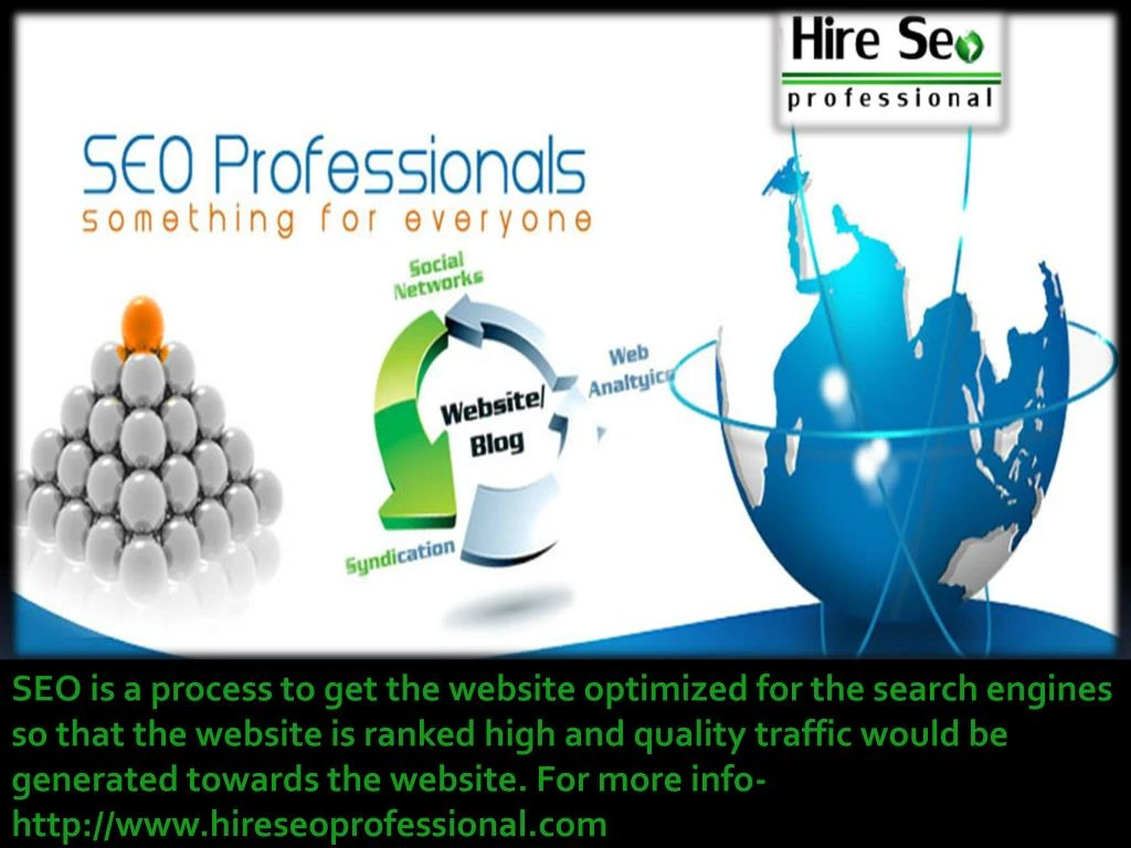 seo is a process to get the website optimized