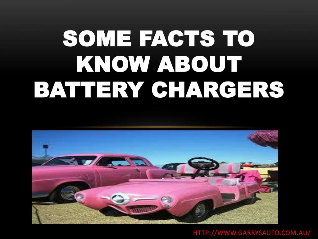 some facts to know about battery chargers