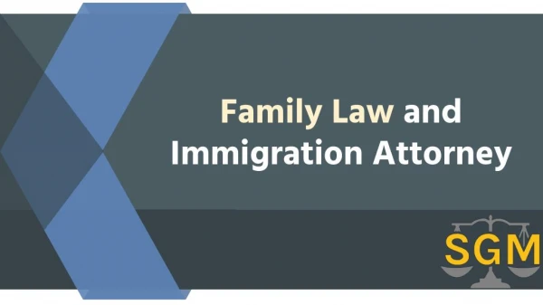 Family Law and Immigration Attorney: S.G. Morrow