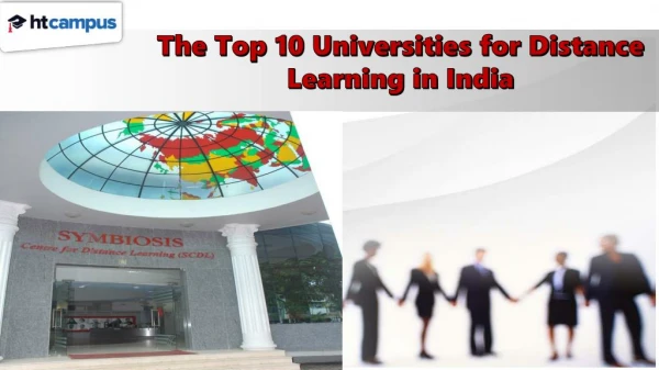 The Top 10 Universities for Distance Learning in India