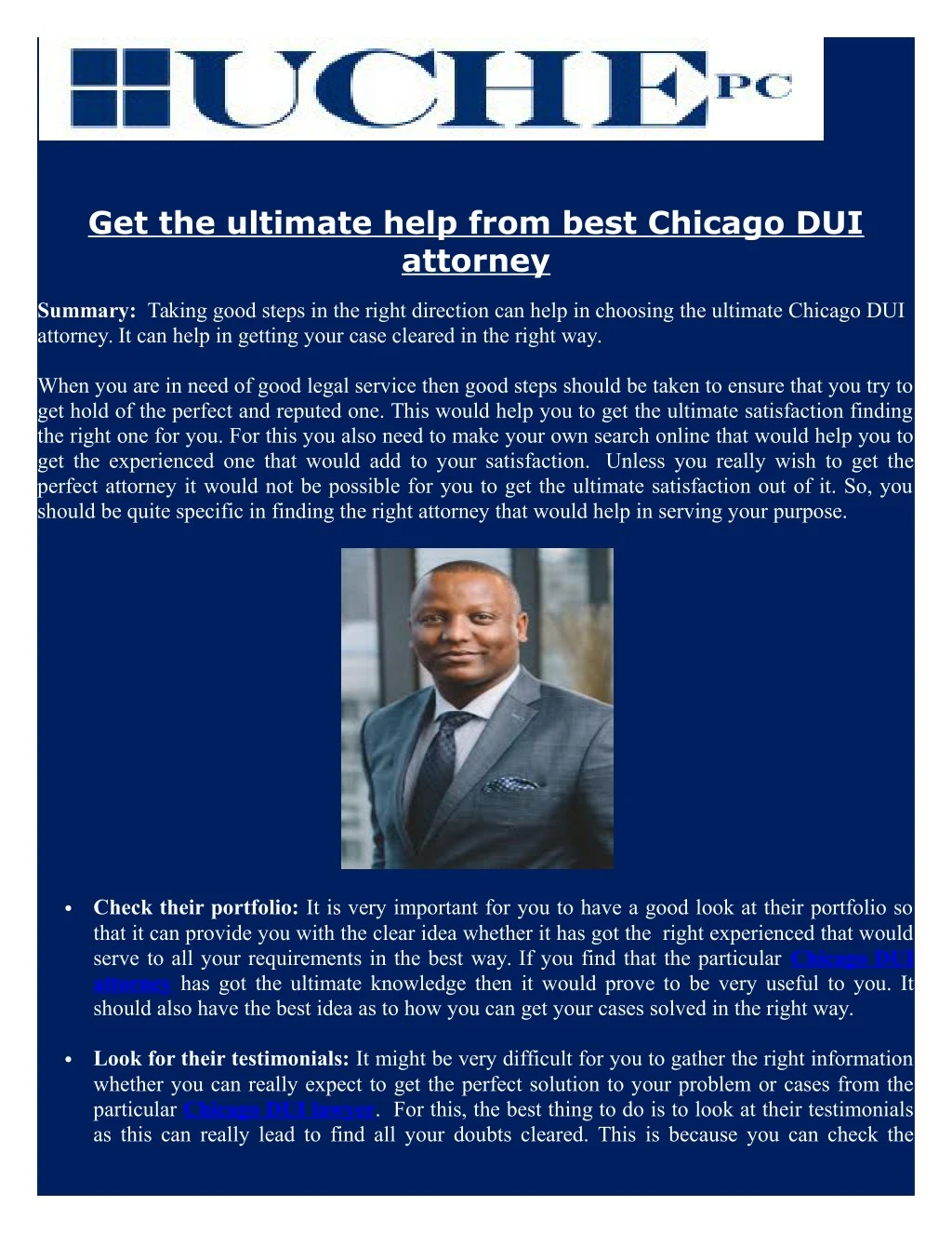 get the ultimate help from best chicago