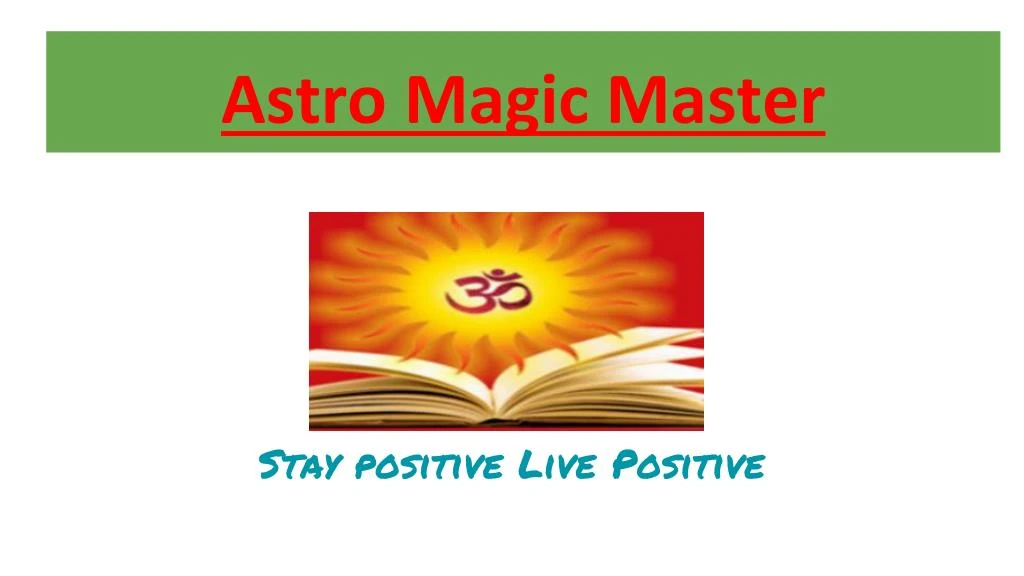 astro magic master