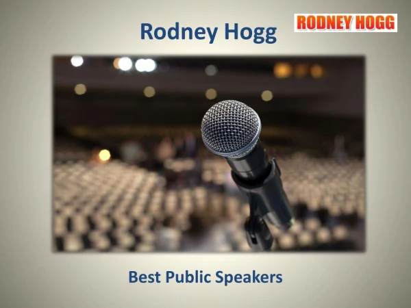 Guest Speaker - Rodney Hogg
