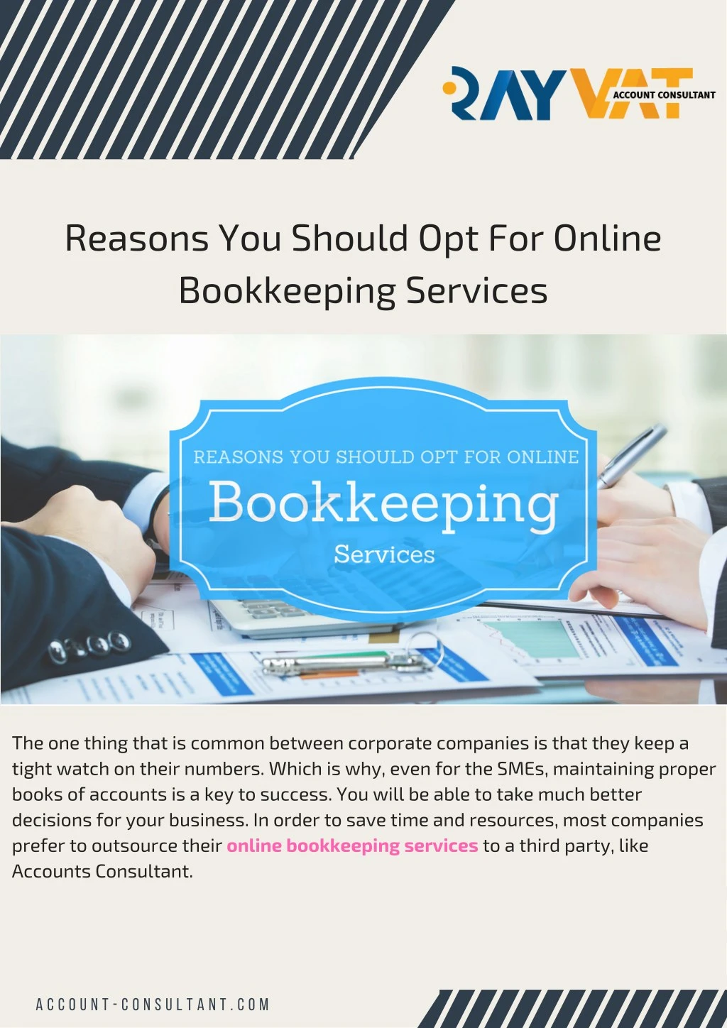 reasons you should opt for online bookkeeping