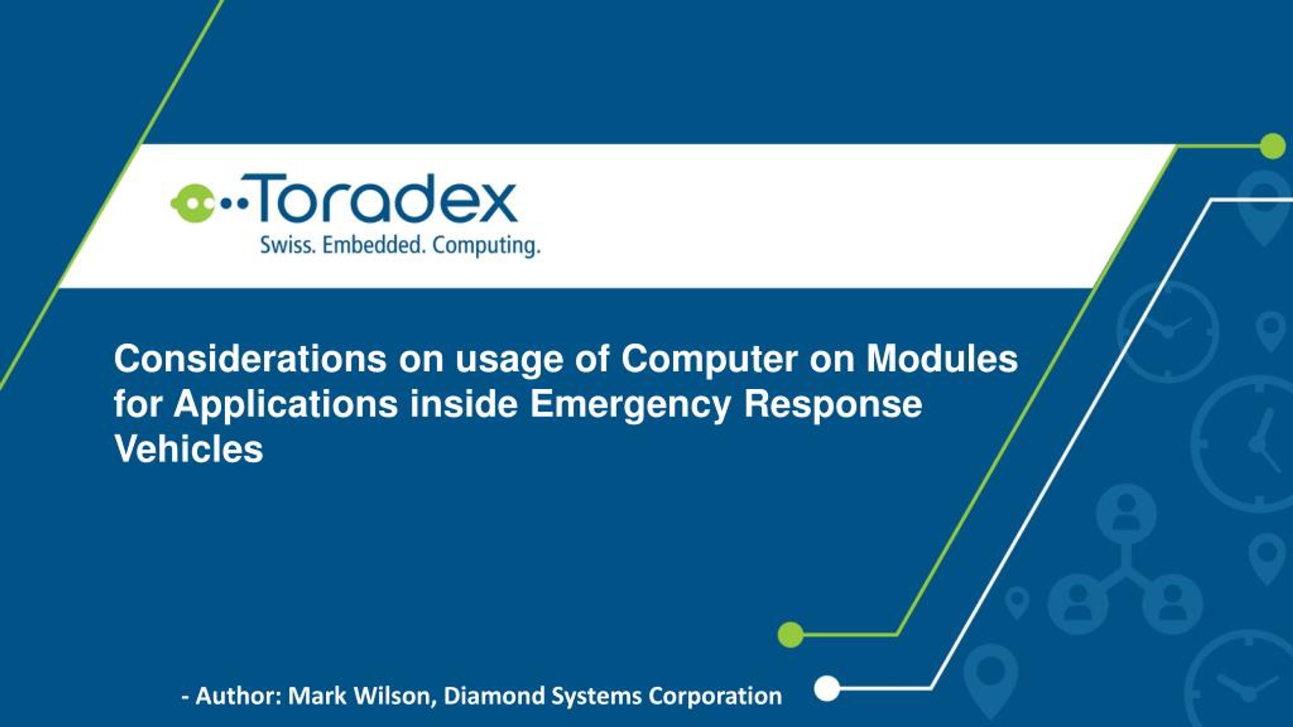PPT - Considerations on usage of Computer on Modules for Applications ...