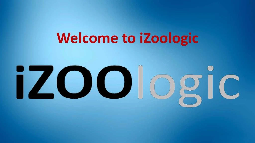 welcome to izoologic