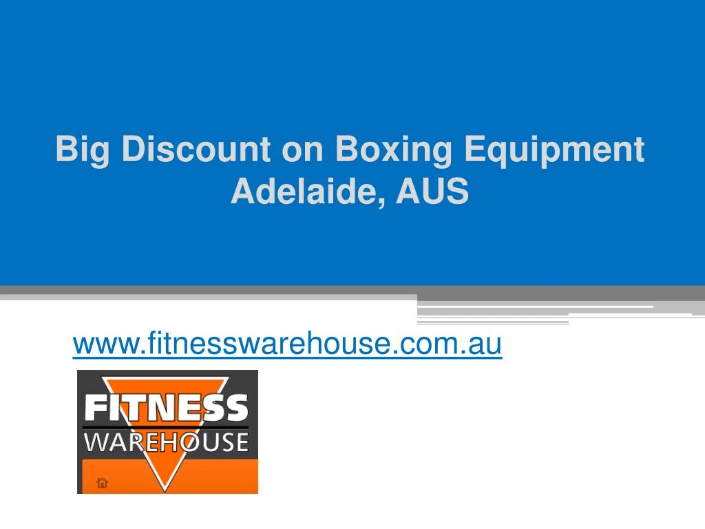 big discount on boxing equipment adelaide aus