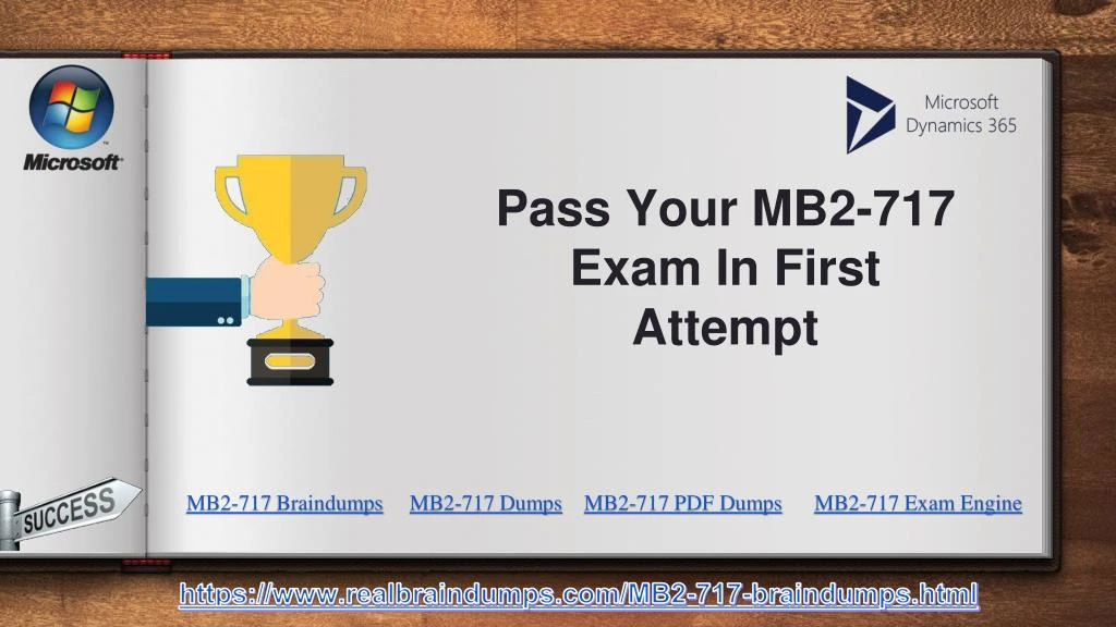 pass your mb2 717 exam in first attempt