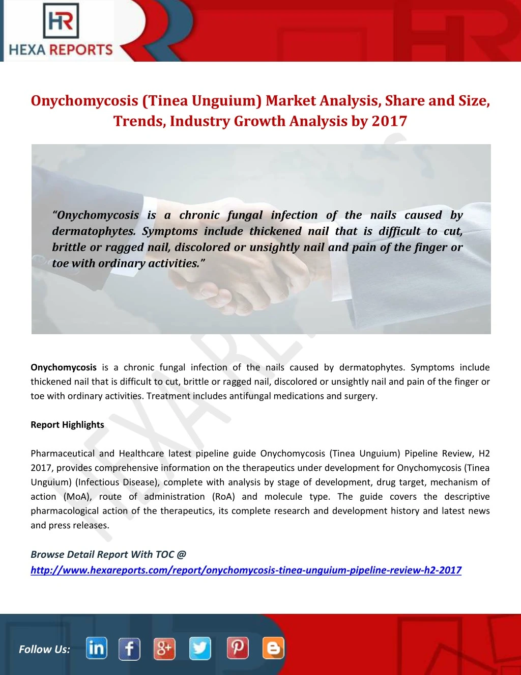 onychomycosis tinea unguium market analysis share